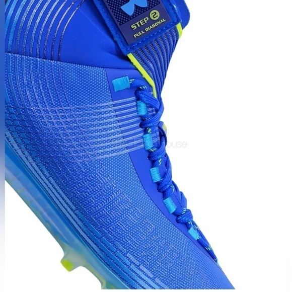 UA UNDER ARMOUR HIGHLIGHT MC FOOTBALL CLEATS BLUE